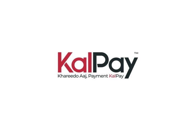 The image displays the logo for "KalPay," accompanied by the fintech tagline "khareedo aaj, payment kalpay".