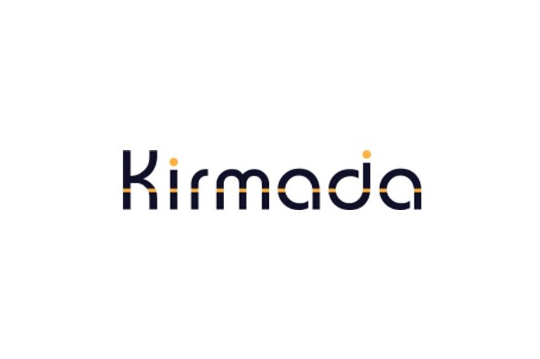 Kirmada" - a sleek, modern logo featuring a stylized "Kirmada" text design with a combination of dark and light colors, emphasizing a contemporary brand identity.